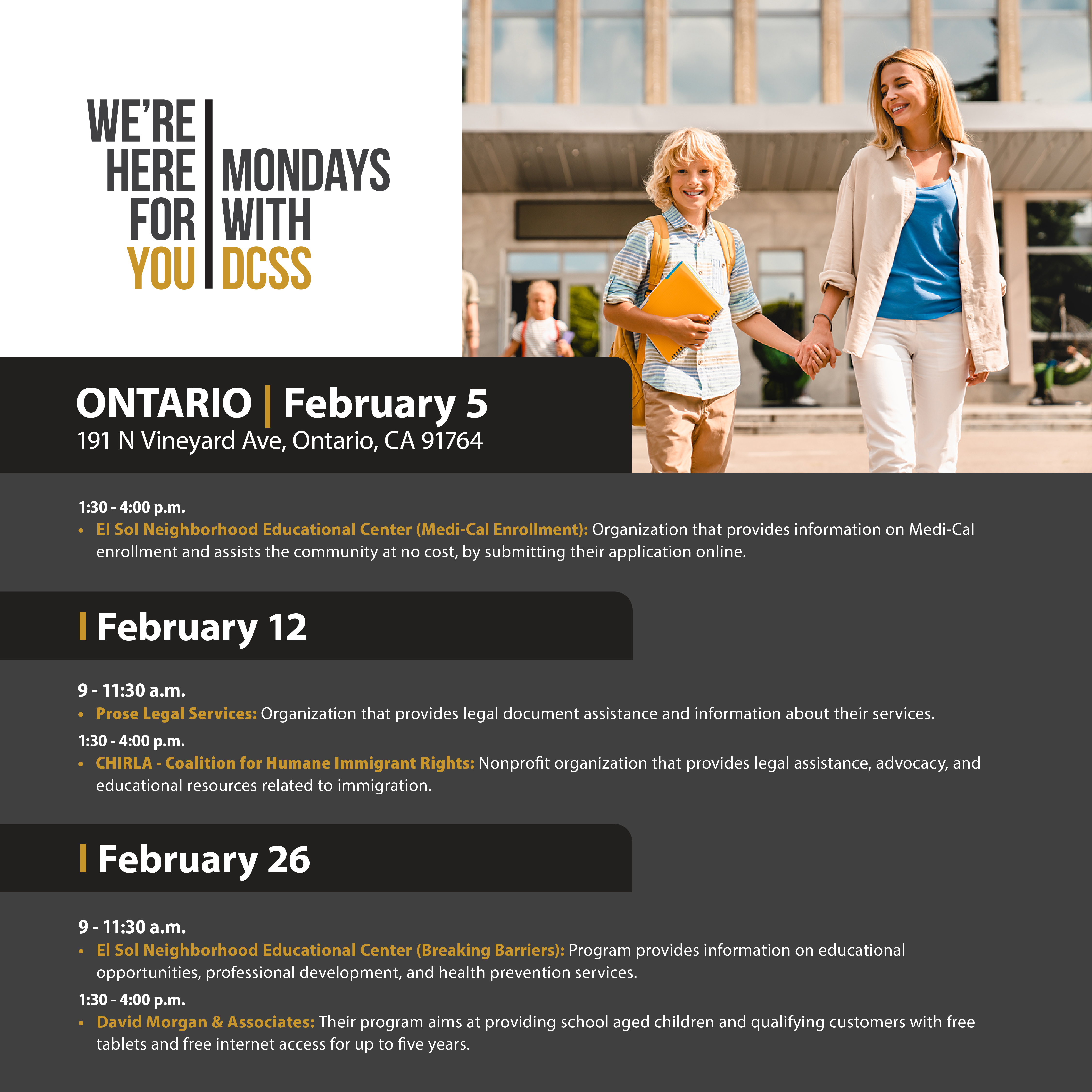 Feb Social Media_Ontario Programs & Schedules