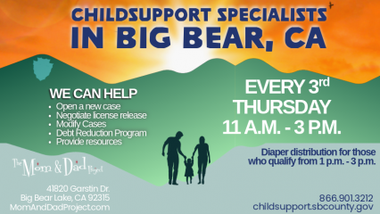 Childsupport Specialists in Big Bear flyer