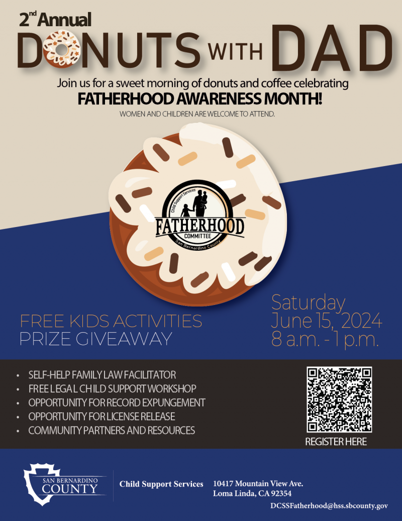 2nd Annual Donuts with Dad Event